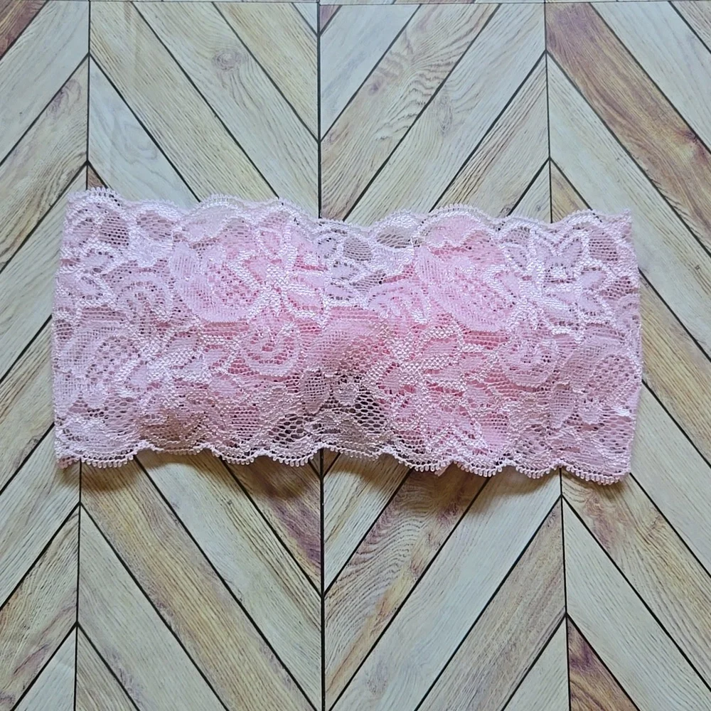 Baby Girl & Toddler Lace Front Bow Headbands Pink & Navy Blue Hair Accessory